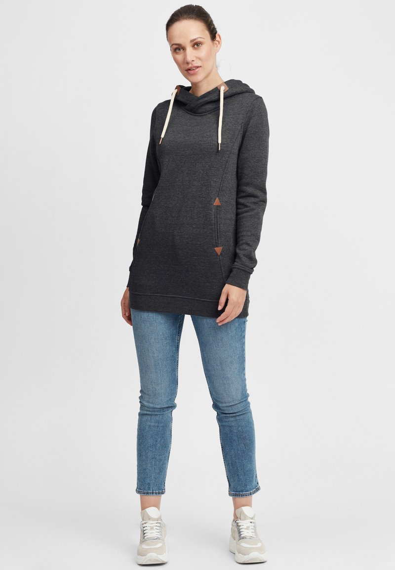 Damen Sweatshirts | Oxmo OXVICKY Kapuzenpullover dar grey m/dunkelgrau - CC01313 Damen Sweatshirts | Oxmo OXVICKY Kapuzenpullover dar grey m/dunkelgrau - CC01313
