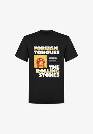 rockshirts, ROLLING STONES FOREIGN TONGUES STUDIOALBUM, czarny