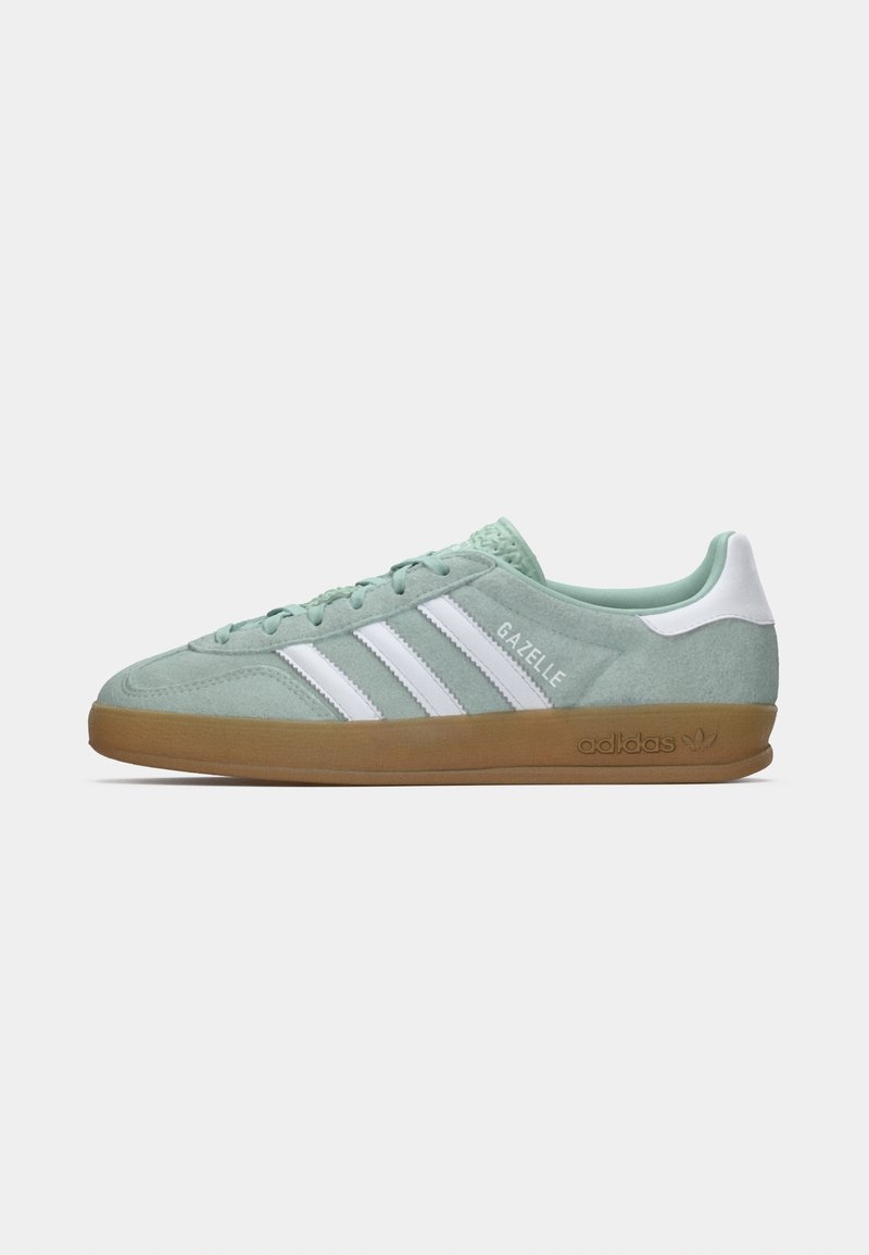 adidas gazelle silver green womens adidas ORIGINALS Gazelle Indoor Green 40
