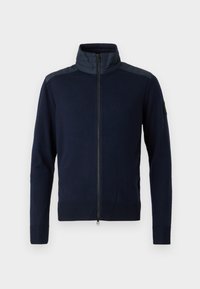 KELBY ZIP CARDIGAN - Gilet - dark ink