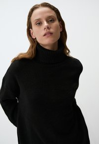Jimmy Key LONG SLEEVED TURTLENECK  - Trui - black