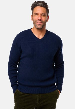 DAVOS - Strickpullover - marine foncé