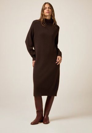 Vestido de punto - marrone