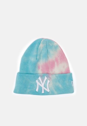 6 DART CUFF BEANIE TIE DYE UNISEX - Beanie - pink