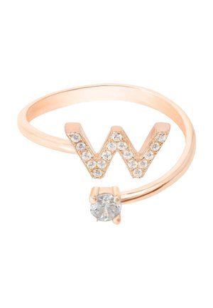 INITIAL W - Ring - pink