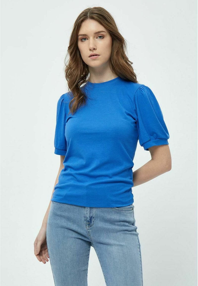 Minus JOHANNA TEE - Pamata T-krekls - regatta blue