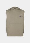 NBA LOS ANGELES LAKERS WASHED SLEEVELESS HOODIE - Klub merchandise - grey