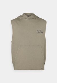 NBA LOS ANGELES LAKERS WASHED SLEEVELESS HOODIE - Klubruházat - grey
