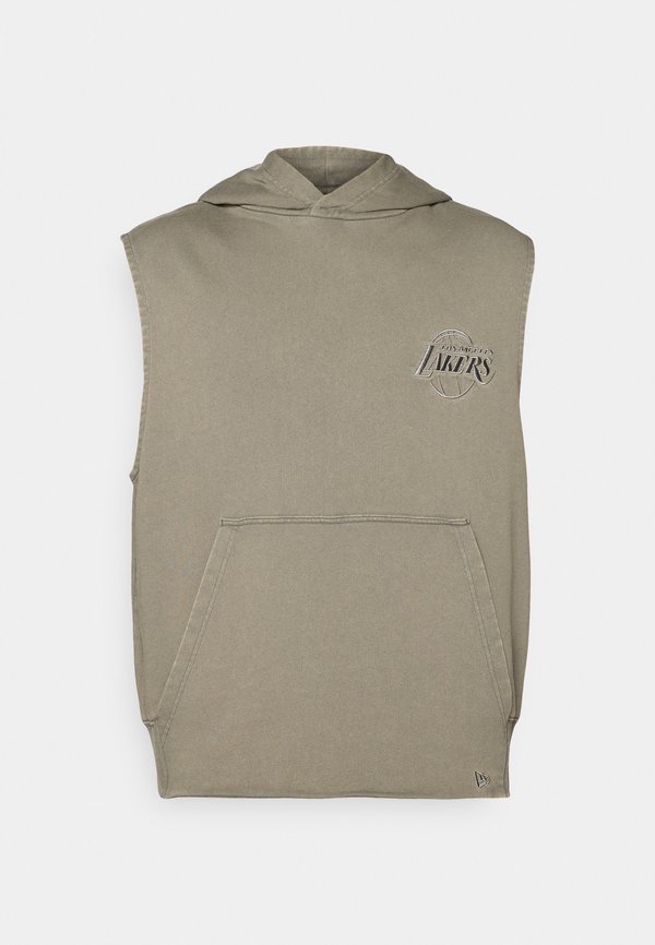NBA LOS ANGELES LAKERS WASHED SLEEVELESS HOODIE - Club wear4