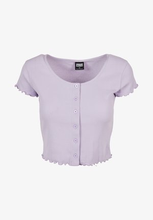 CROPPED  - Cardigan - lilac