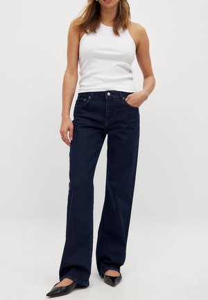 NA-KD MID WAIST - Jean flare - blue