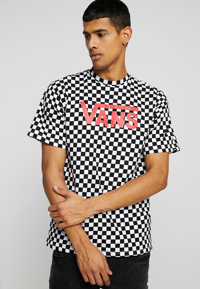 Vans CLASSIC T shirts med print blackwhite Zalando.no Vans CLASSIC - T-shirts med print - navy/white