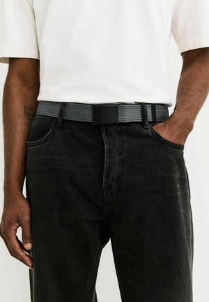 Next, Gürtel business - black grey