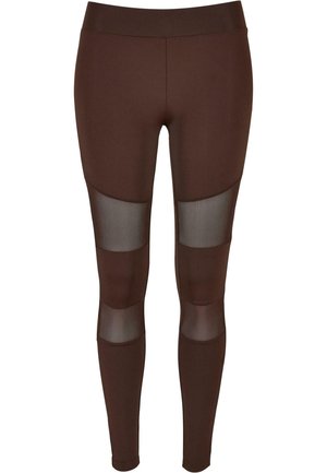 TECH  - Leggings - Trousers - brown