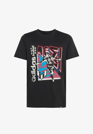 adidas Performance, ADIDAS PERFORMANCE MESSI FUN GRAPHIC T-SHIRT - T-shirt con stampa - black