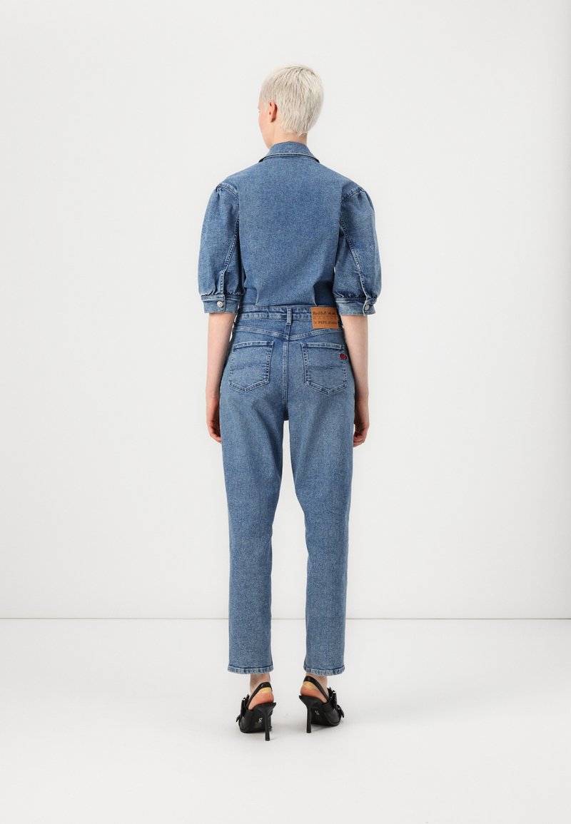 Red Bull Racing x Pepe Jeans FELICIA Tuta jumpsuit blue denim