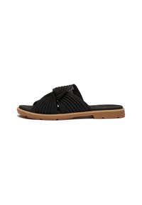 Timberland SLIDE  - Mules - black knit