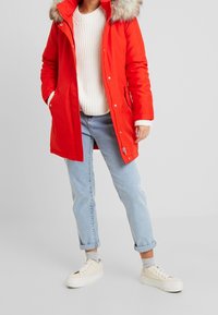ONLY Petite Parka - red