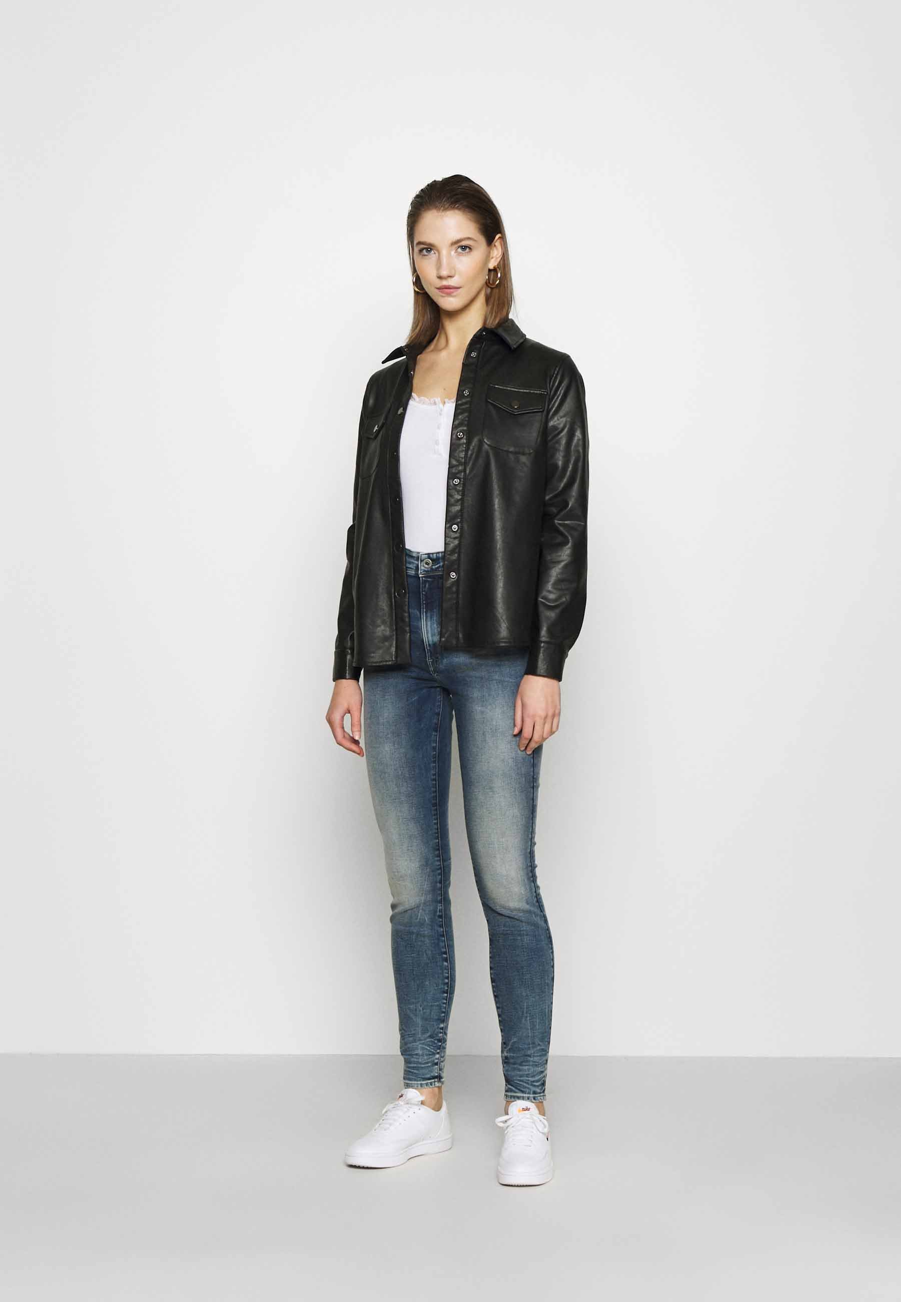 G-Star KAFEY ULTRA HIGH SKINNY - Jeans Skinny Fit - antic faded  kyanite/lapislazzulo - Zalando.it