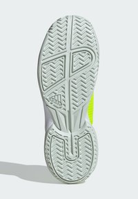 adidas Performance UBERSONIC 4 KIDS - da tennis per terra battuta - lucid lemon aurora black crystal jade