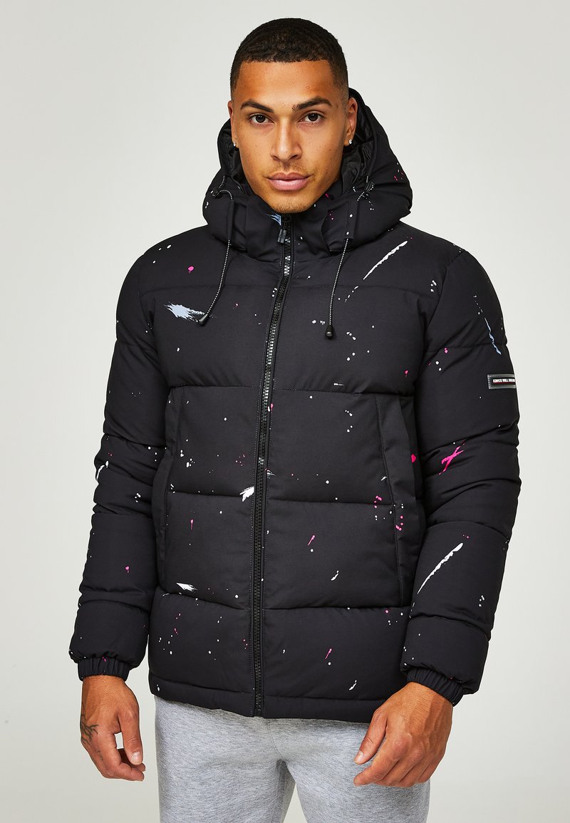 Kings Will Dream TARINO SHORT PUFFER JACKET Winter jacket jet black