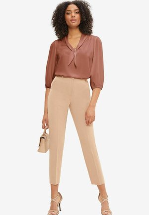 Friends Like These REGULAR FIT-BOW FRONT 3/4 SLEEVE - Pusero - pink