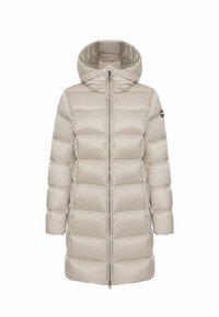 LONG WITH HOOD - Kaput ispunjen paperjem - Light grey