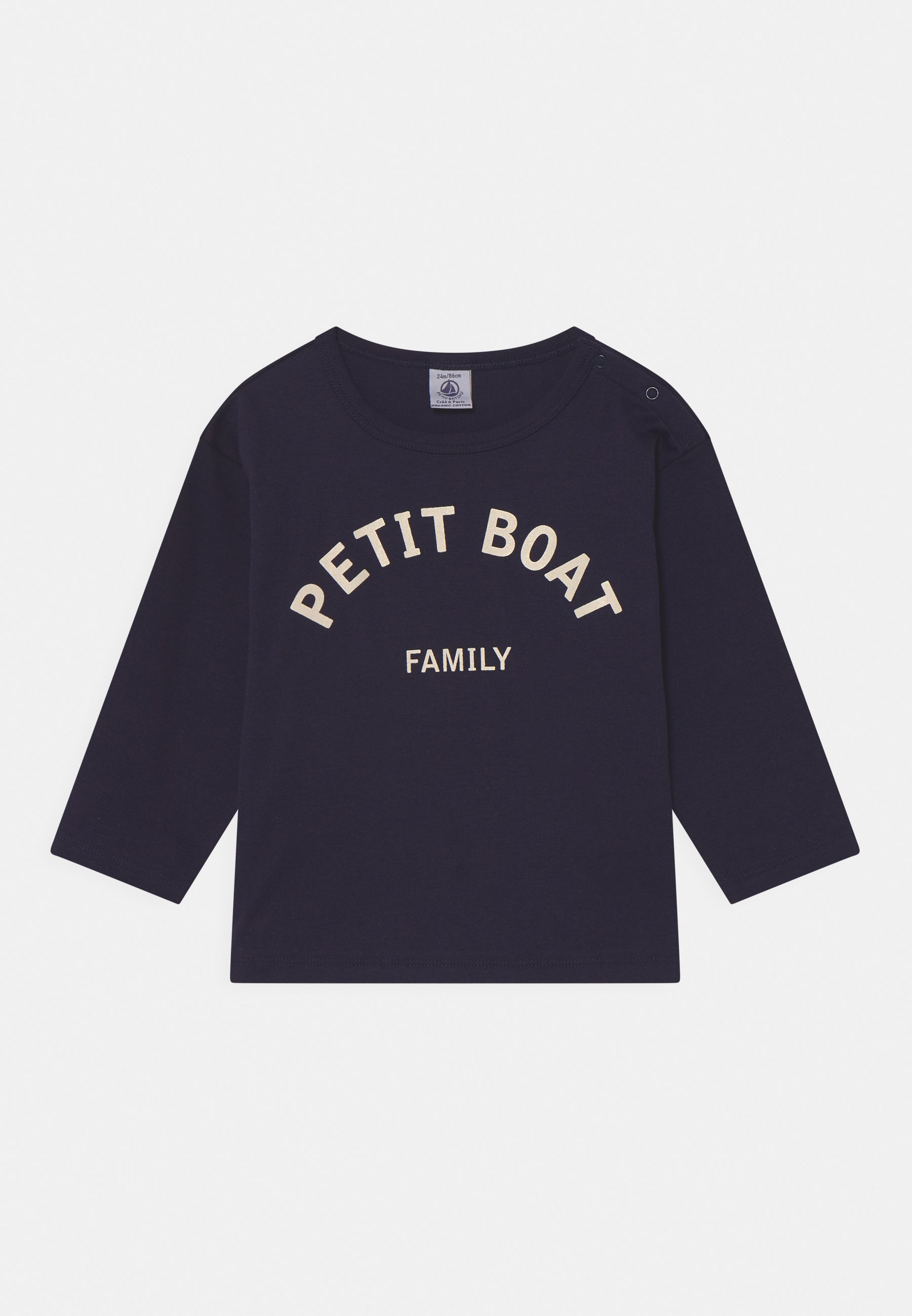 T-shirt Petit Bateau Pour Fille - Taille 15-16 Ans, Couleur Violet - Manches 3/4 - Occasion Très Bon état