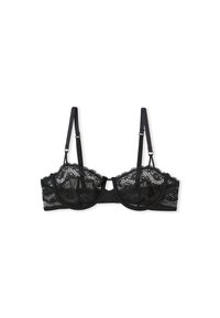 ATTITUDE - Balconette bra - black