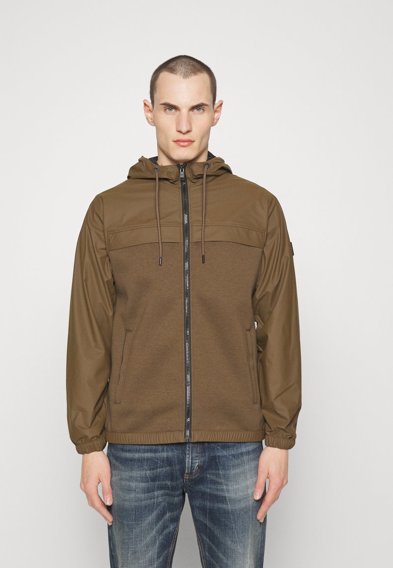 BOSS STEELE Summer jacket open green/brown Zalando.ie