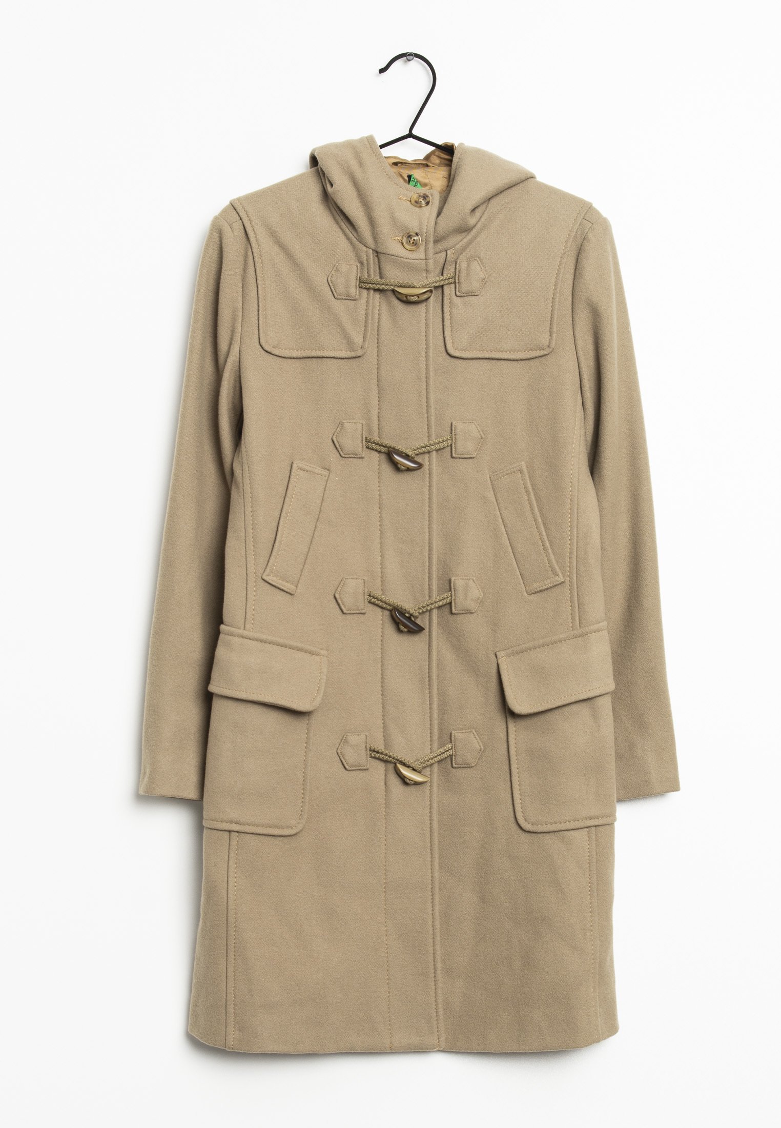 Benetton Parka - green/verde - Zalando.es