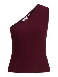 JXFUNDA ONE SHOULDER - Top - cabernet