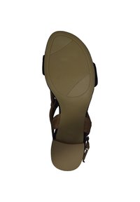 Marco Tozzi High heeled sandals - cognac comb