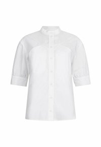 MANDARIN-COLLAR - Bluza z gumbi - white