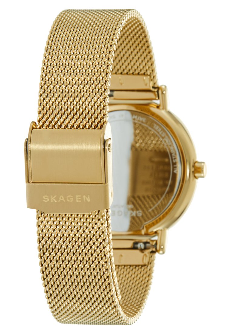 Skagen Uhr Damen Lederarmband Braun Uhr Hagen Lille 3-Zeiger-Werk