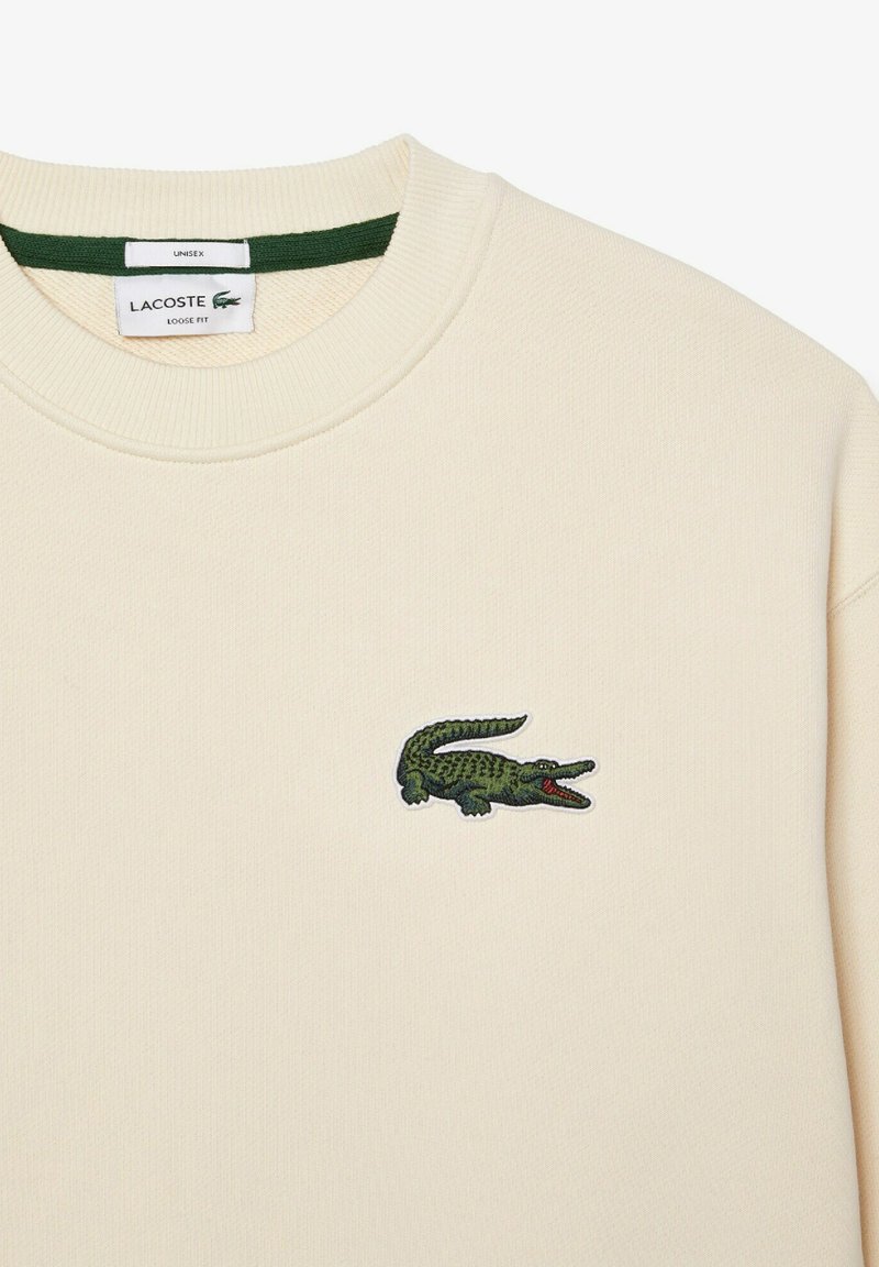Lacoste CROC 80S UNISEX - Sweatshirt - blanc/off-white - Zalando.co.uk
