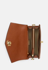 Lauren Ralph Lauren LEATHER MEDIUM FARRAH SATCHEL - Rankinė - brown