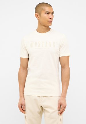 Print T-shirt - weiß