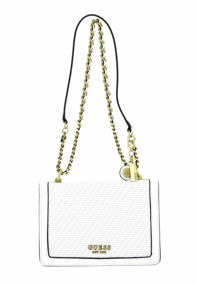 Guess ABEY CONVERTIBLE XBODY FLAP Bolso de mano white/blanco