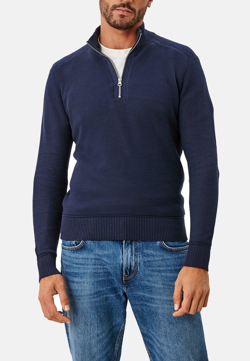 Herren Strickjacken | s.Oliver Strickpullover dark blue/dunkelblau - CN91562 Herren Strickjacken | s.Oliver Strickpullover dark blue/dunkelblau - CN91562