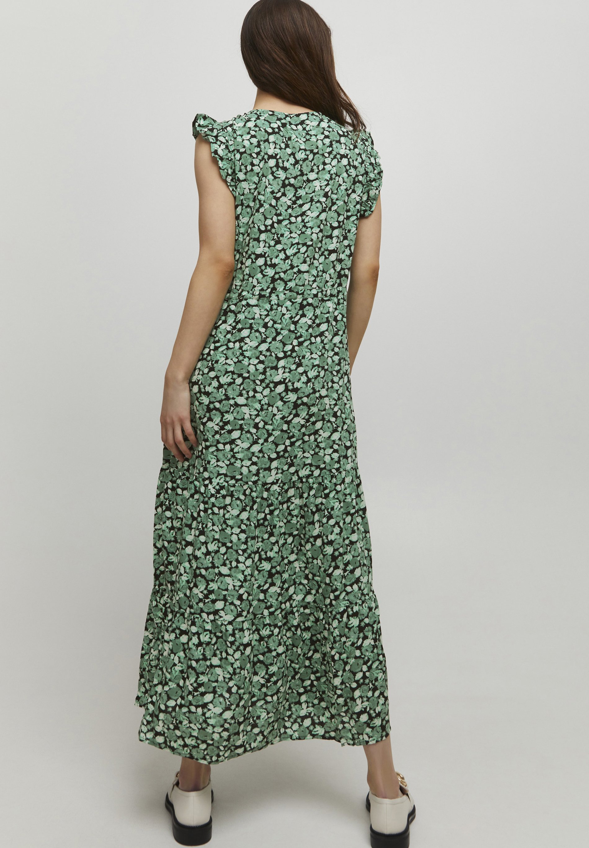 b.young BYMMJOELLA FRILL - Maxi dress 