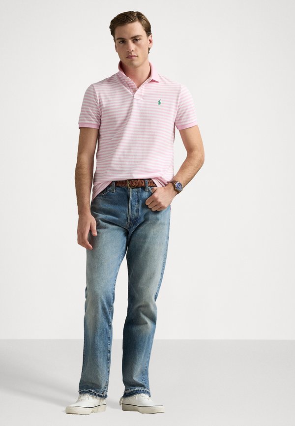 CUSTOM SLIM FIT STRIPED MESH POLO SHIRT - Polo shirt4