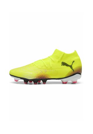 FUTURE 8 PRO FG AG  - Football boots artificial grass - yellow alert black sun struck
