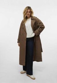 Vero Moda VMCHLOE - Kišni ogrtač - chocolate chip