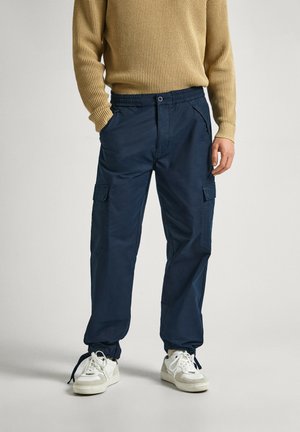 Pepe Jeans RELAXED STRAIGHT - Cargo trousers - dulwich blue