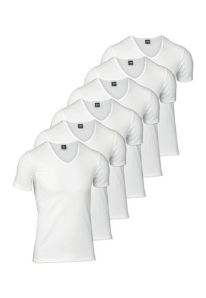 6-PACK V NECK  - Undertrøjer - white