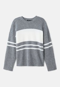 Jumper - medium heather grey/ivory