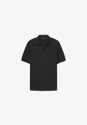 Calliope, T-SHIRT TINTA UNITA - Polo shirt - nero ultrablack