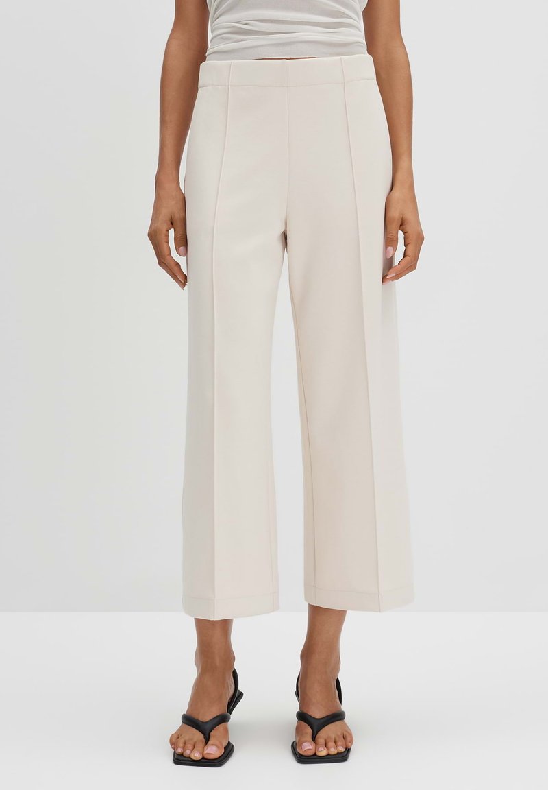 someday. - MID RISE WIDE FIT CROPPED - Trousers - natural glaze, Enlarge