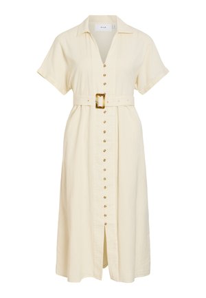 VILA VILINNEN SHIRT DRESS - Skjortekjole - birch